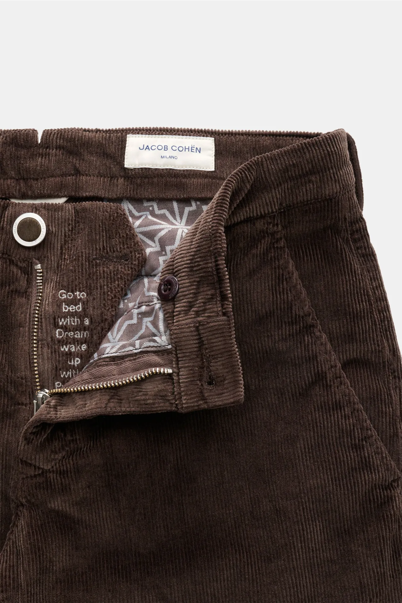 Jacob Cohen - Herren - Cordhose 'Bobby' dunkelbraun – Bild 4