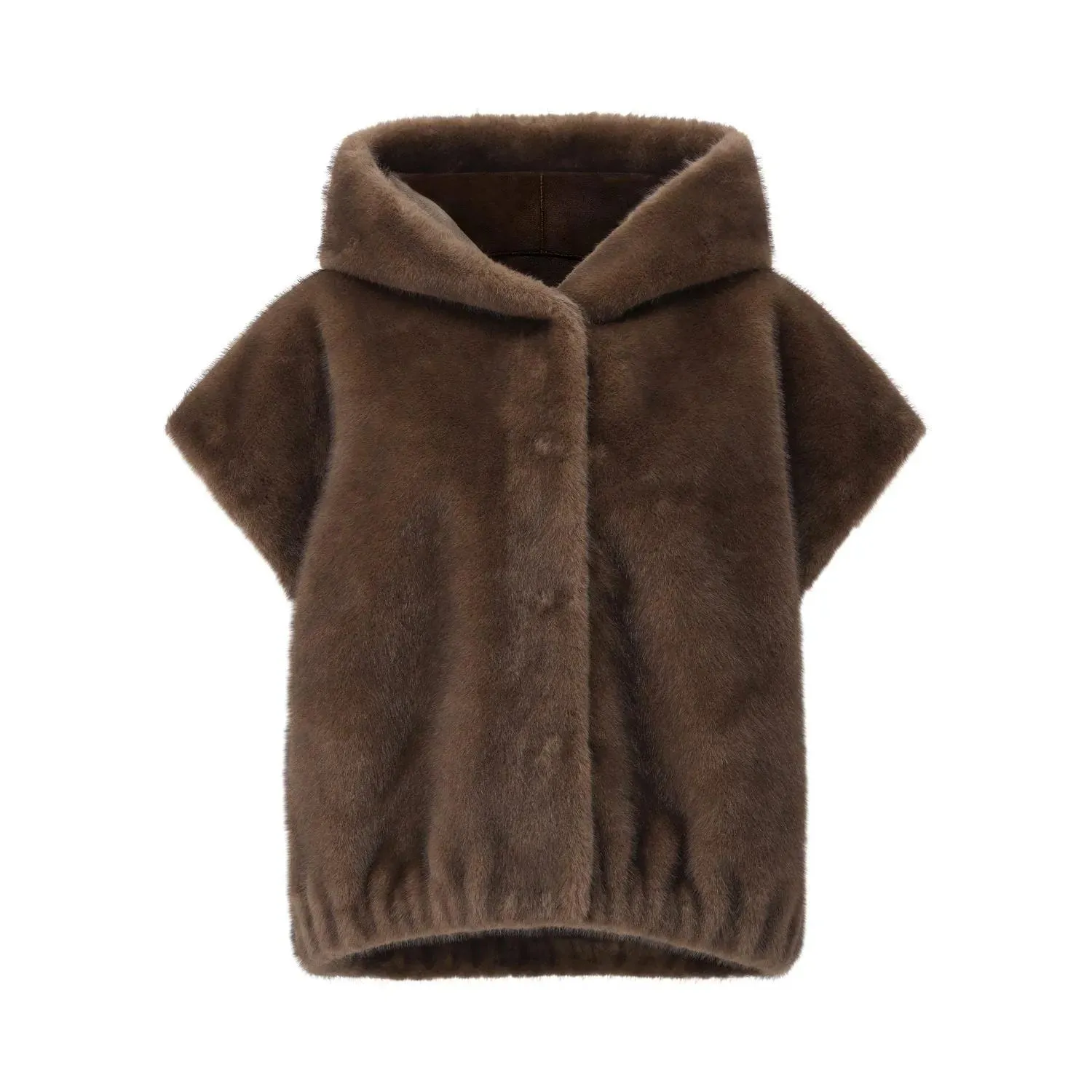 STUDIO AR - Wendeweste Olena aus Faux Fur - Größe 42 - braun STUDIO AR - Wendeweste Olena aus Faux Fur - Größe 42 - braun