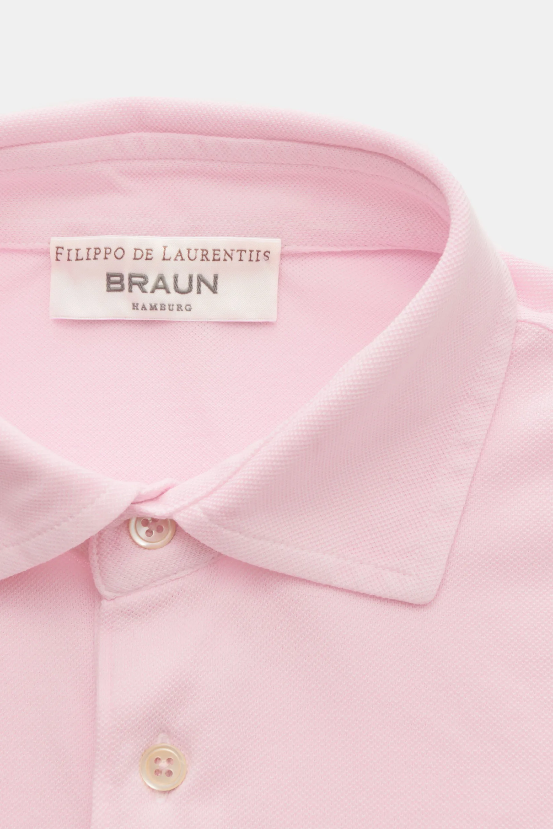Filippo de Laurentiis - Herren - Poloshirt rosé – Bild 2