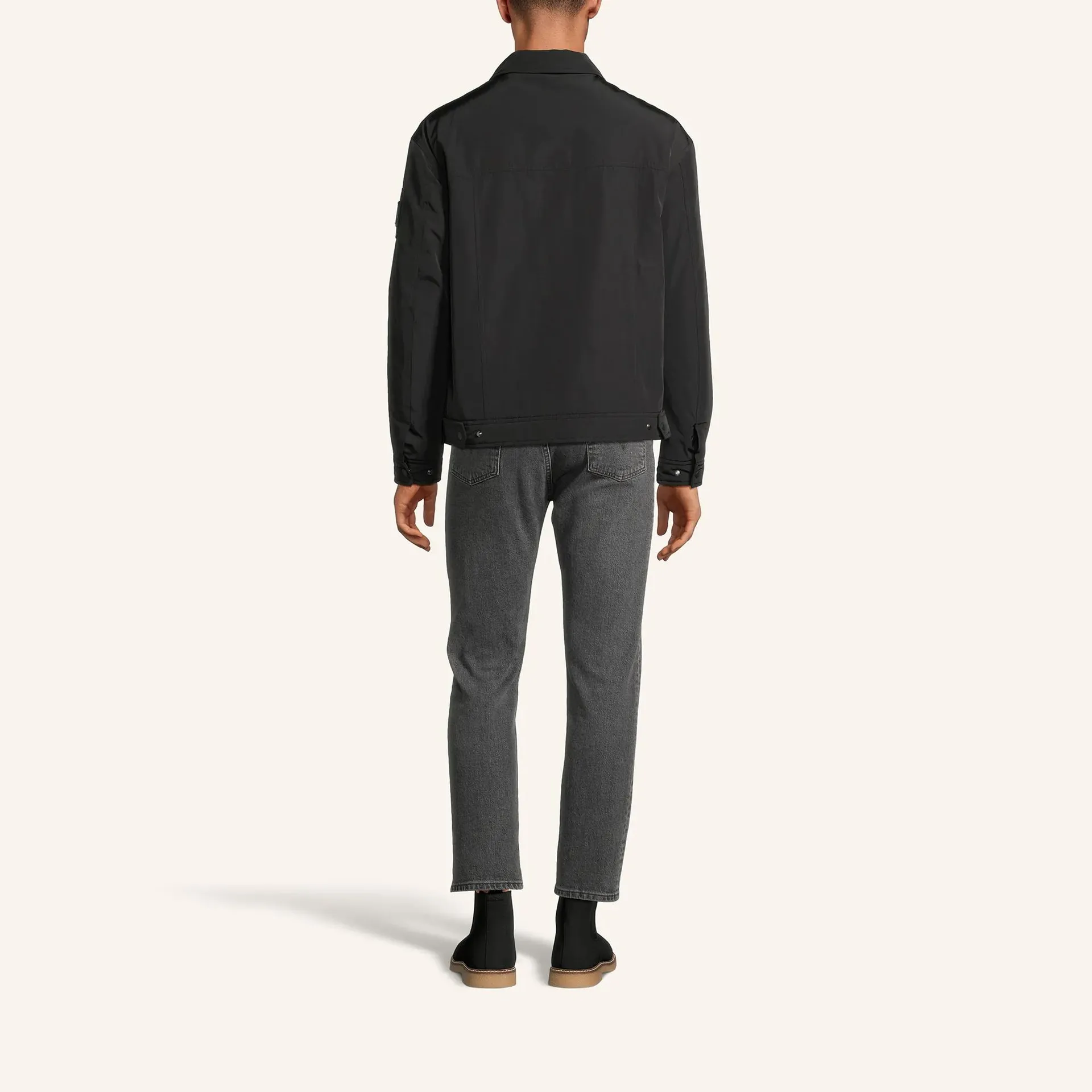 Moose Knuckles - Leichte Jacke Jacque Bunny - Größe M - schwarz – Bild 2