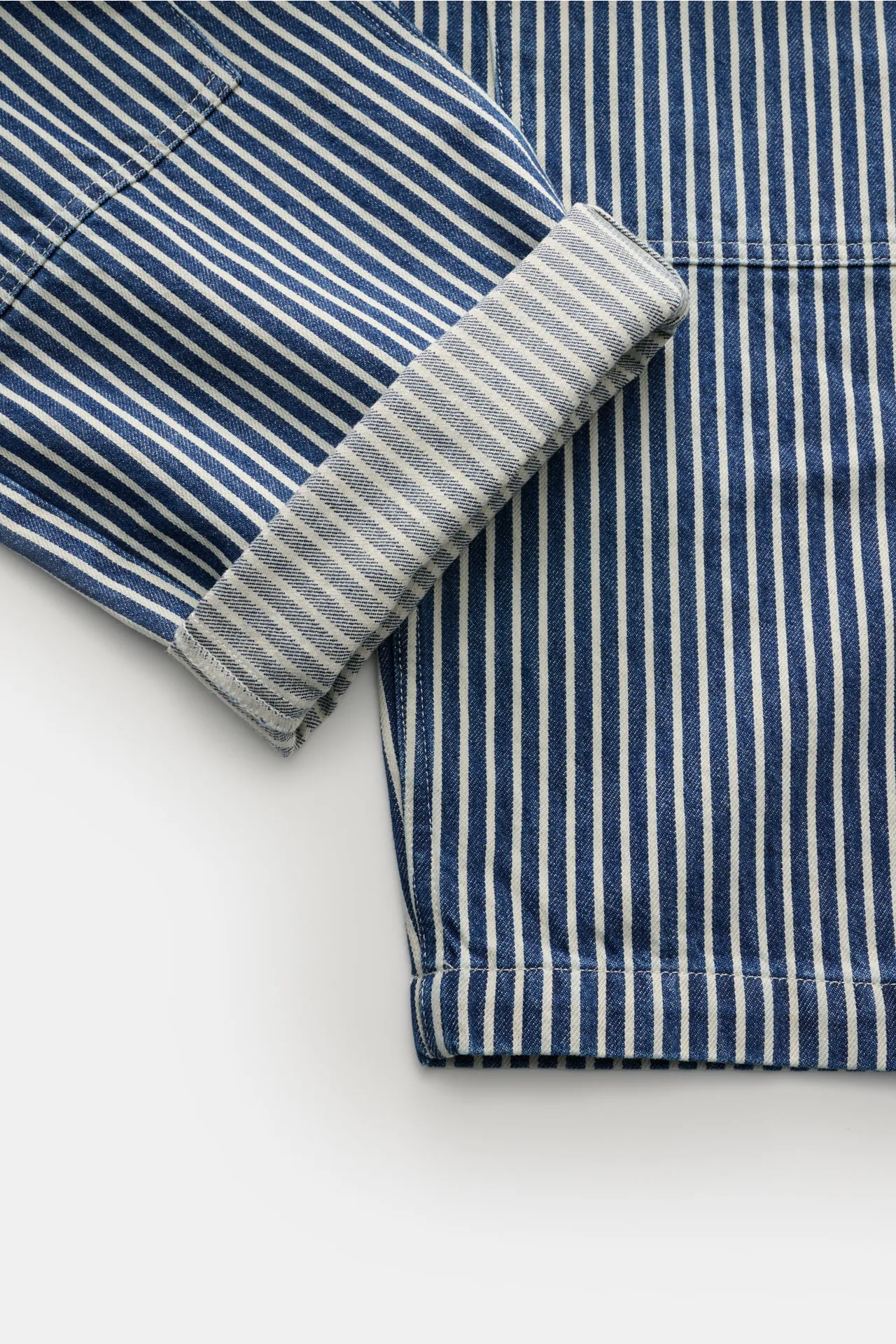 A.P.C. - Herren - Jeans 'Gustav' blau/offwhite gestreift – Bild 5