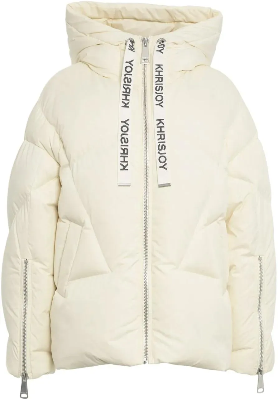 Khrisjoy - Puffer jacket with hood - Größe 42 - weiß Khrisjoy - Puffer jacket with hood - Größe 42 - weiß