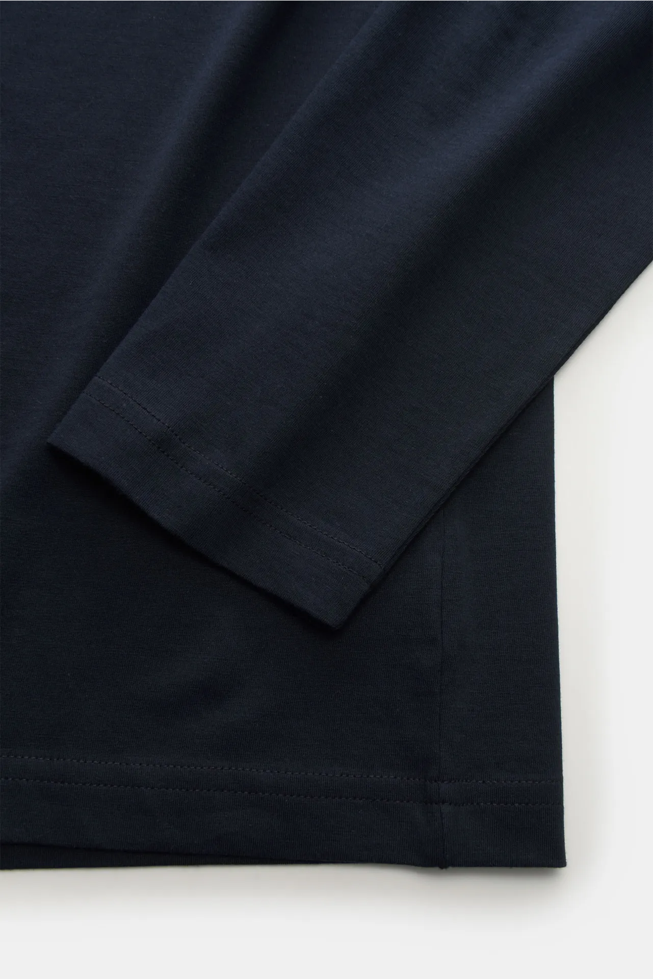 Stefan Brandt - Herren - V-Neck Longsleeve 'Artur' dark navy – Bild 3