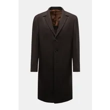 Stile Latino - Herren - Cashmere Mantel %27Cuenea%27 braun/schwarz gemustert Stile Latino - Herren - Cashmere Mantel %27Cuenea%27 braun/schwarz gemustert