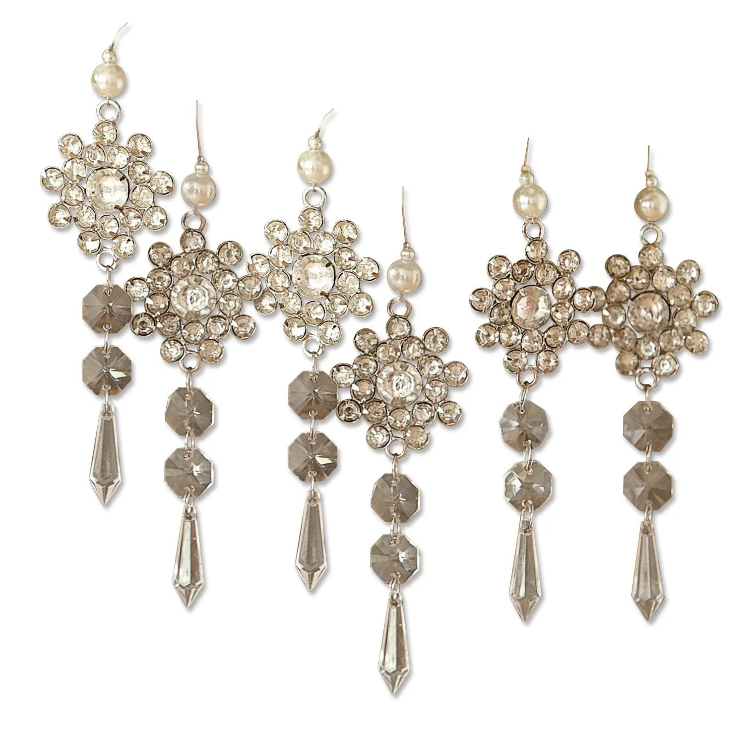 Schmuckanhänger 6er Set Fleurette – Bild 3