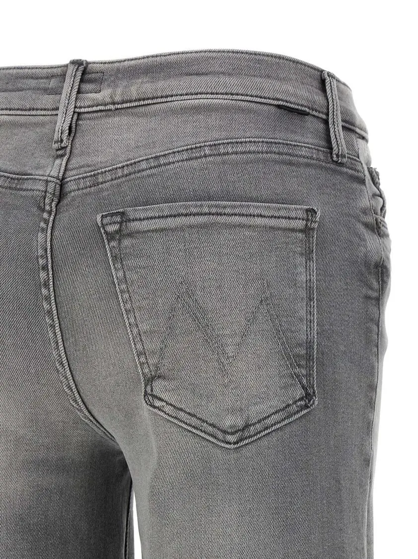 Mother - The Twister Heel' Jeans - Größe 27 - grau – Bild 2