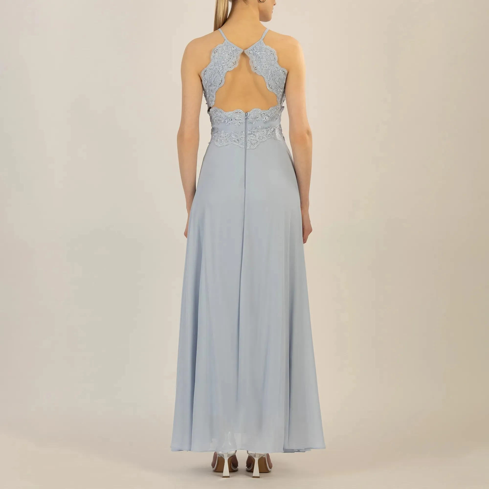 Apart - Abendkleid - Größe 44 - blau – Bild 2