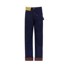 J.W.Anderson - Turn Up Twisted Workwear Jeans - Größe 32 - blau J.W.Anderson - Turn Up Twisted Workwear Jeans - Größe 32 - blau