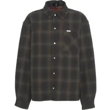 Represent - Check overshirt - Größe XL - schwarz Represent - Check overshirt - Größe XL - schwarz