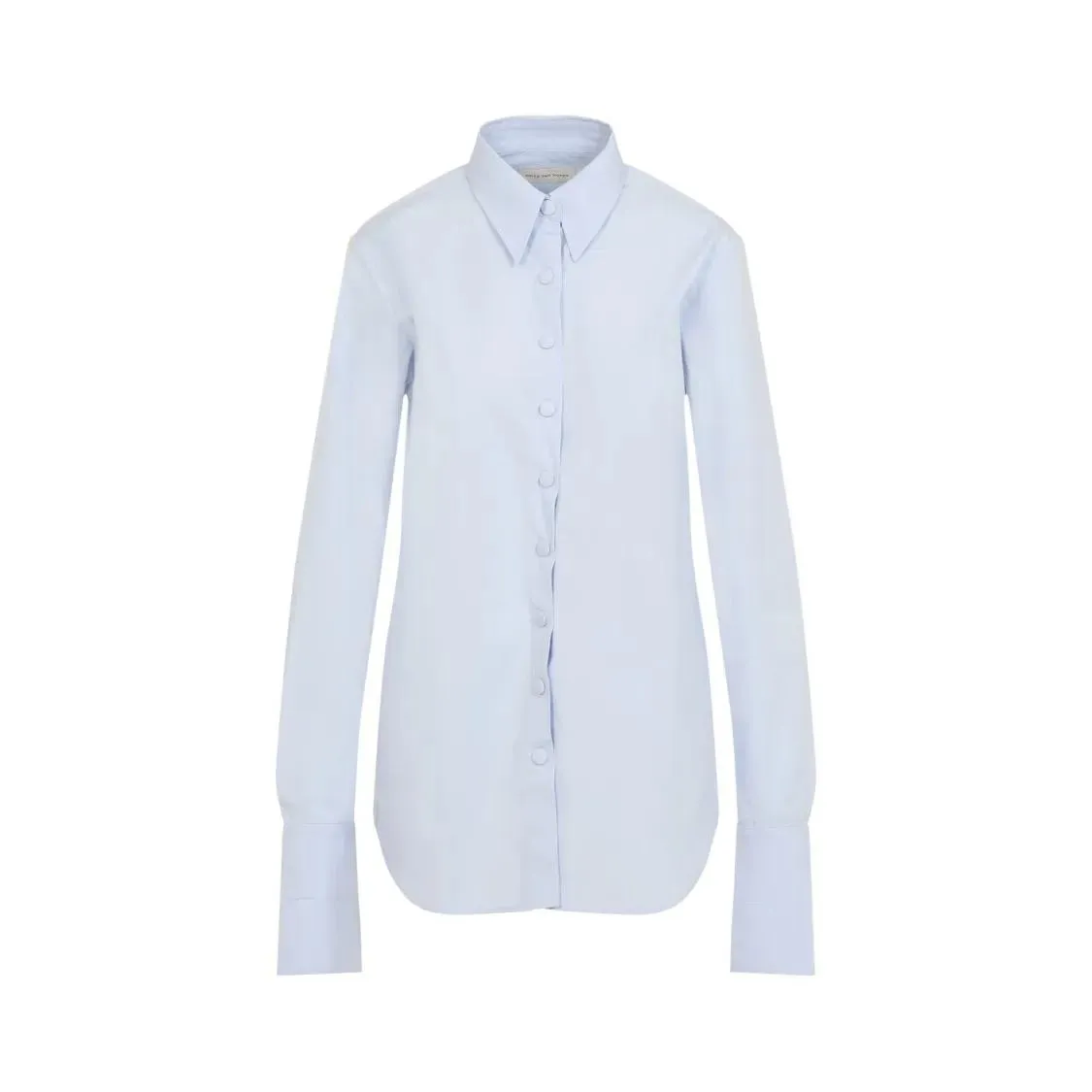 Dries Van Noten - Celina Light Blue Cotton Shirt - Größe 36 - blau Dries Van Noten - Celina Light Blue Cotton Shirt - Größe 36 - blau