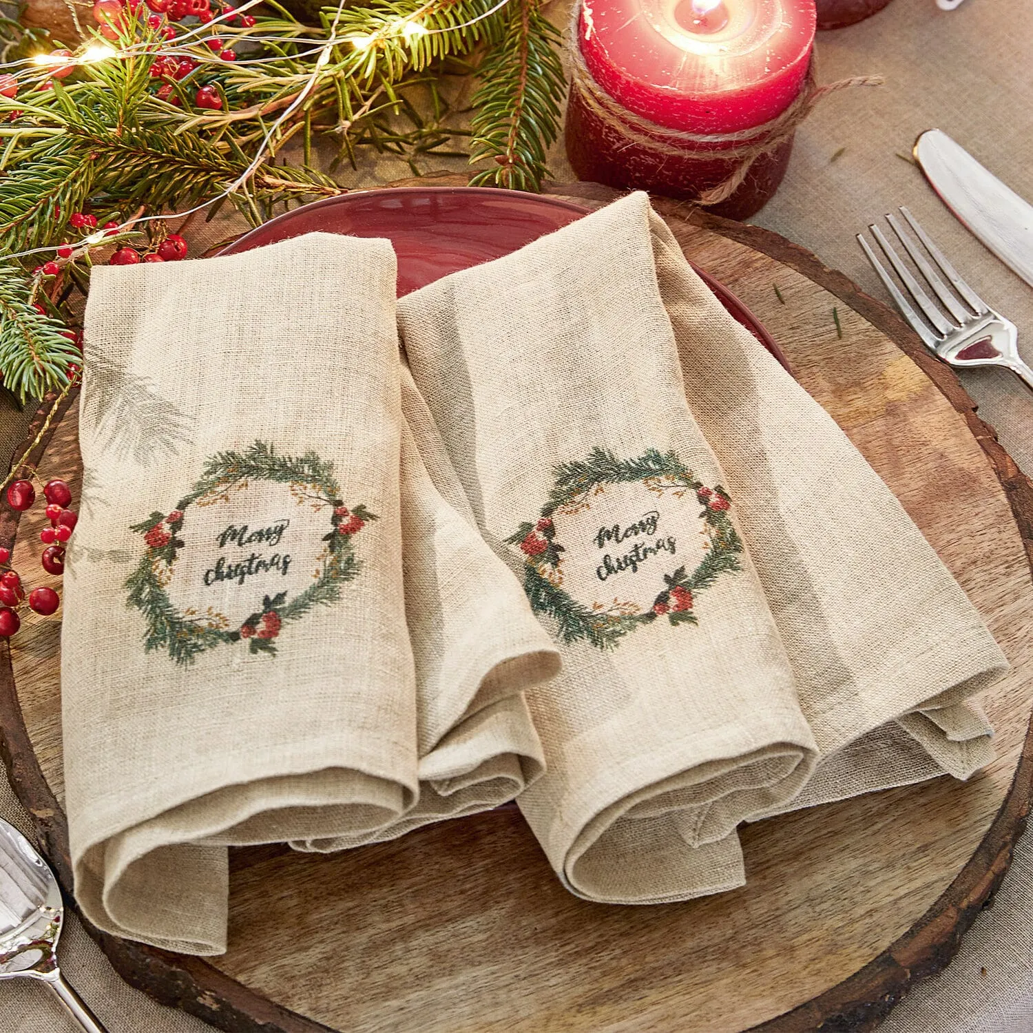 Serviette 2er Set Halofay – Bild 5