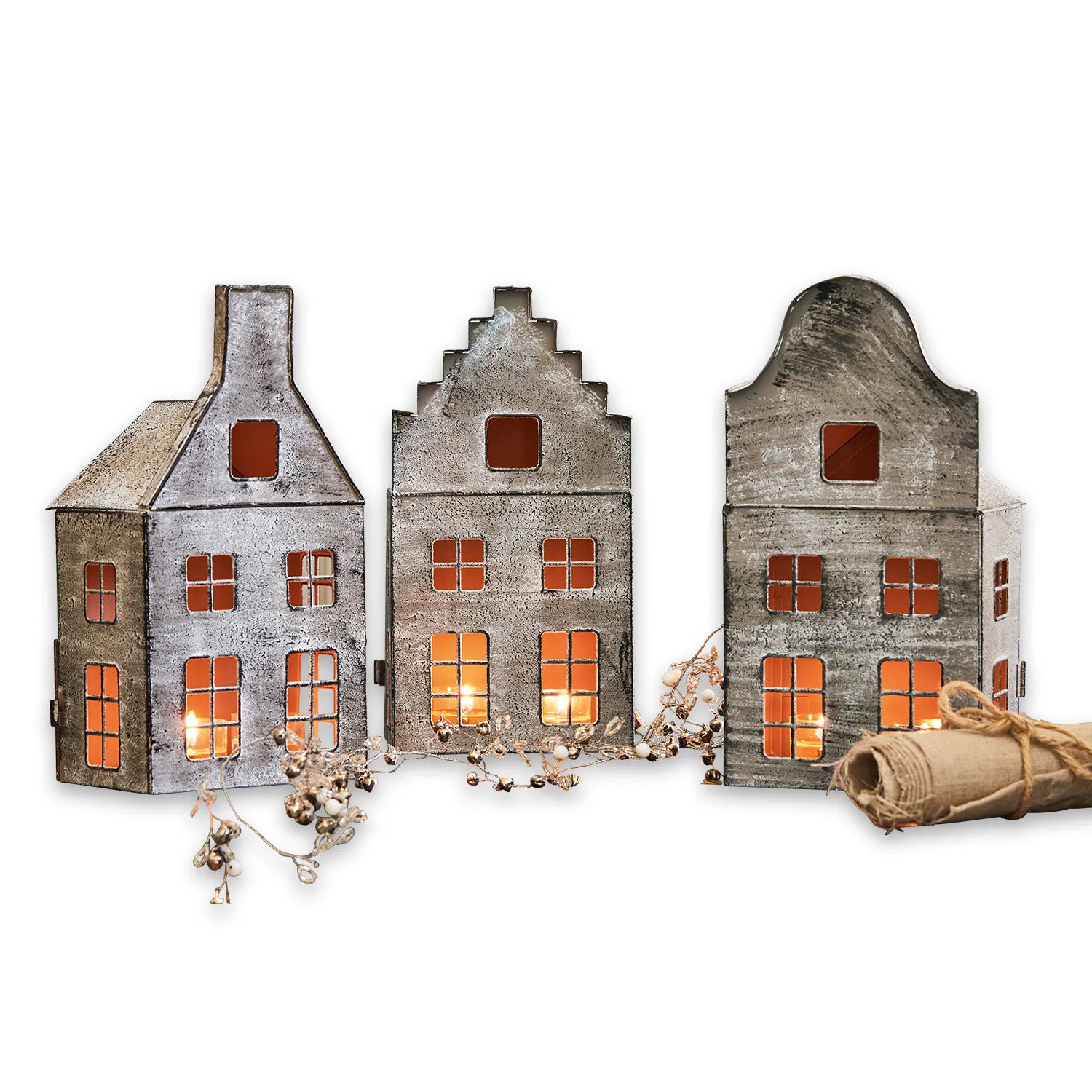 Laterne 3er Set Allison Park – Bild 3