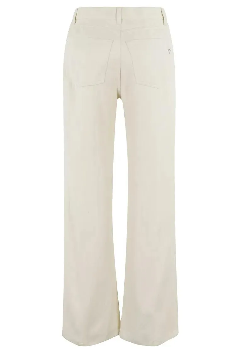 Dondup - Trousers Cream - Größe 26 - beige – Bild 2