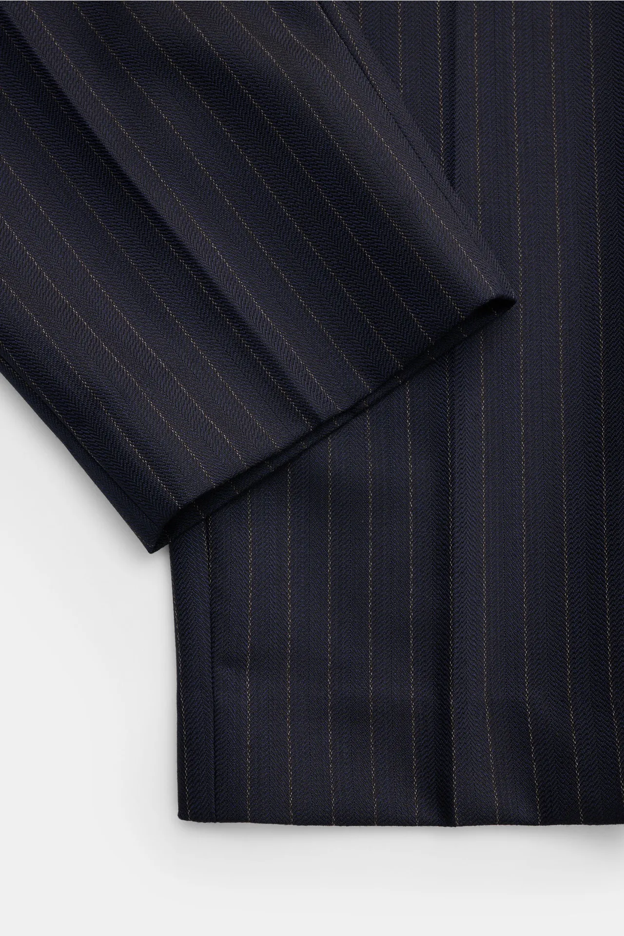 Golden Goose - Herren - Woll-Jogpants navy/beige gestreift – Bild 5