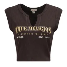 True Religion - V-Neck NOTCH - Größe L - braun True Religion - V-Neck NOTCH - Größe L - braun