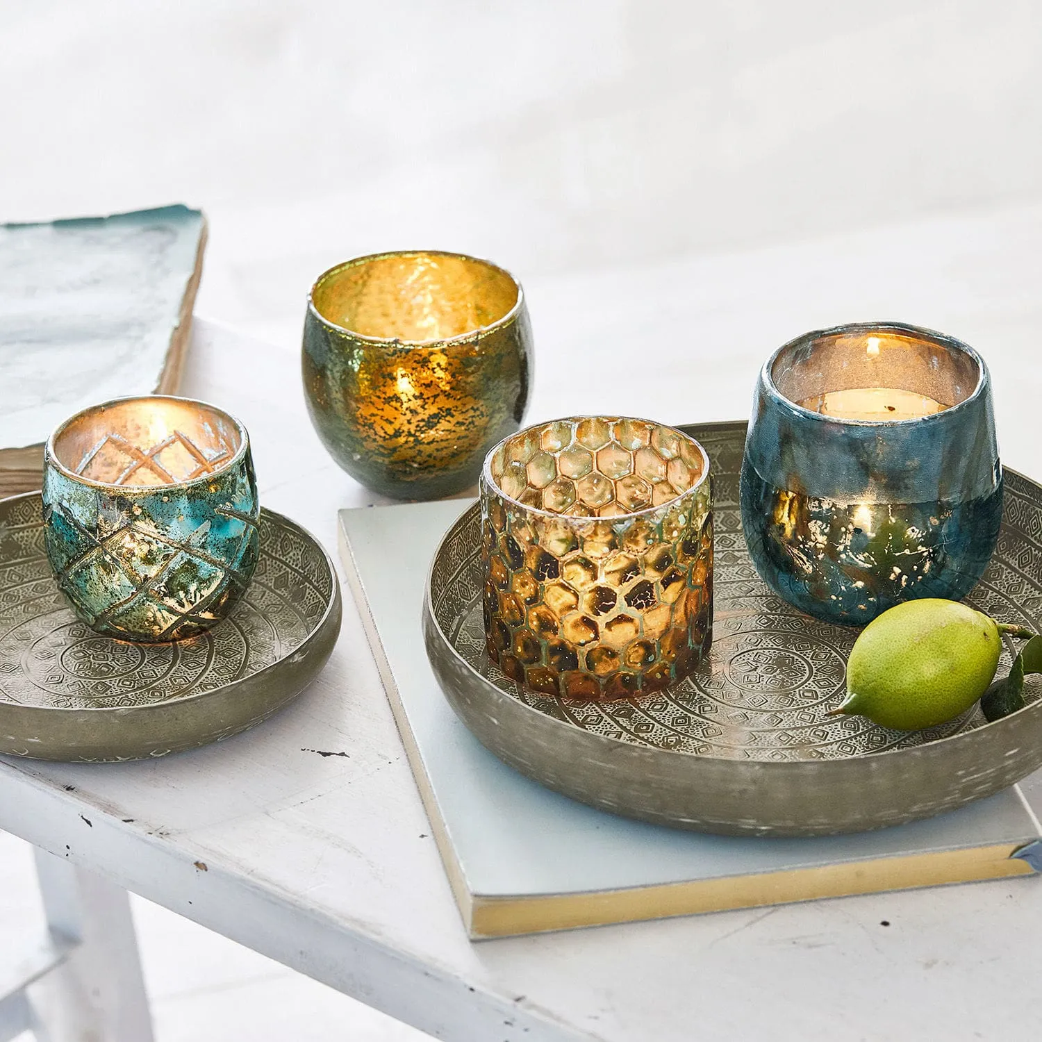 Windlicht 4er Set Marine – Bild 4