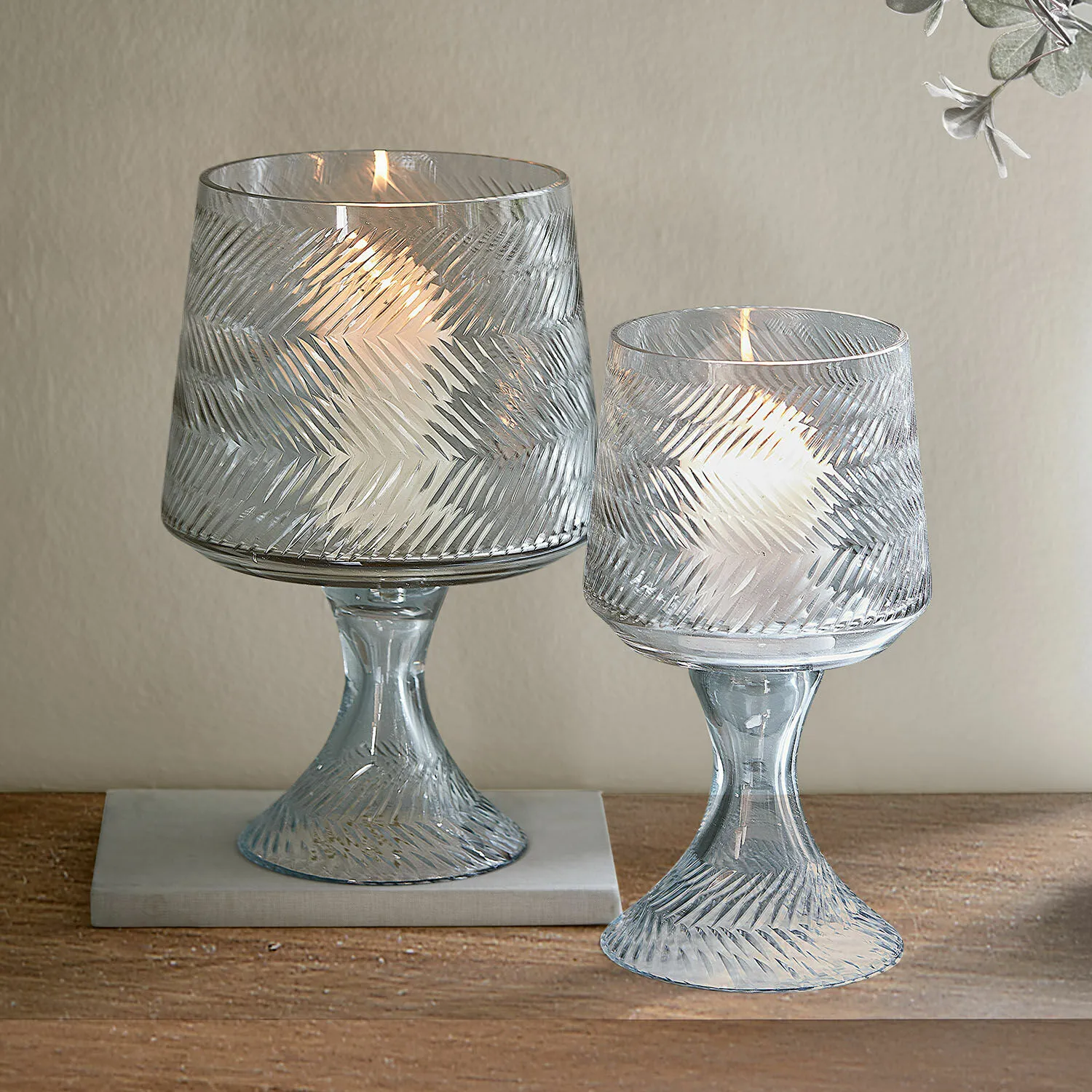 Windlicht 2er Set Lynettes – Bild 2