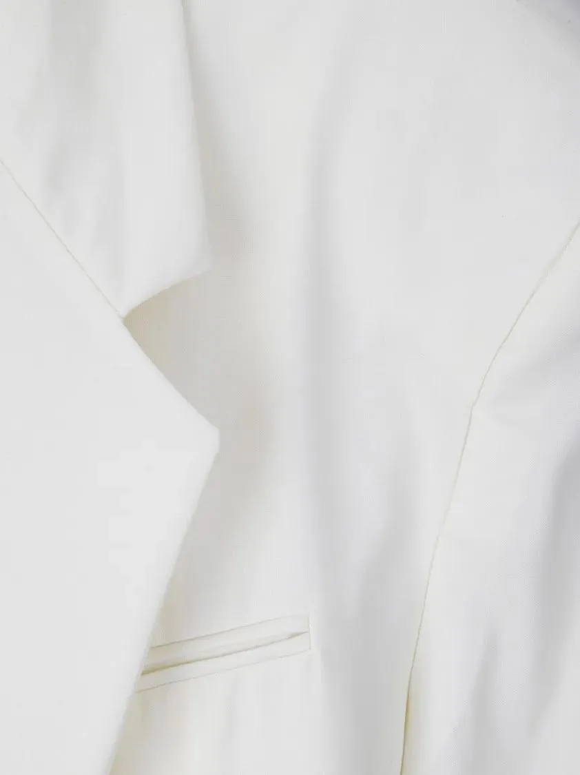 ACT N°1 - Unstructured Wool Jacket - Größe S - beige – Bild 2