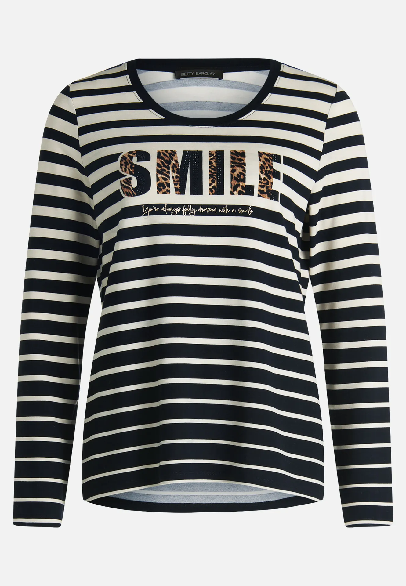 Basic Shirt mit Print – Bild 3