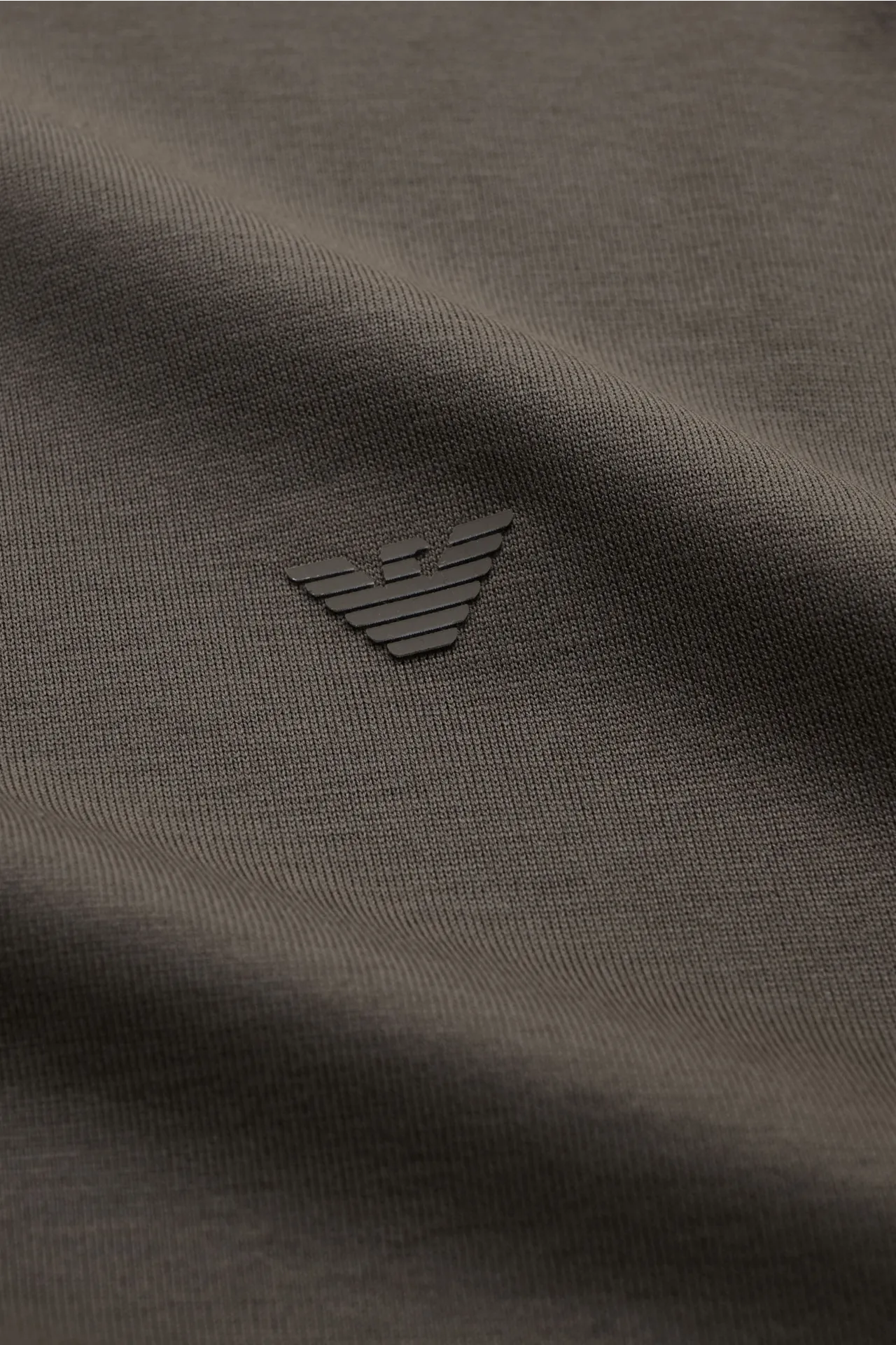 Emporio Armani - Herren - Rundhals-T-Shirt graubraun – Bild 4