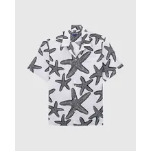 Vilebrequin - Starlettes Bowling-hemd Aus Leinen Für Herren - Hemd - Charli - Weiss - Größe L Vilebrequin - Starlettes Bowling-hemd Aus Leinen Für Herren - Hemd - Charli - Weiss - Größe L