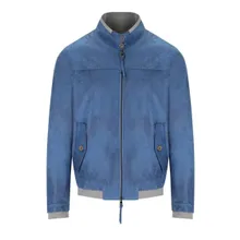 Bob - Biker Sky Bomber Jacket - Größe 50 - blau Bob - Biker Sky Bomber Jacket - Größe 50 - blau