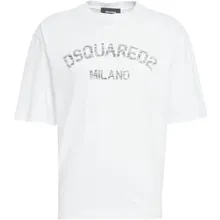 Dsquared2 - T-shirt with logo print - Größe L - weiß Dsquared2 - T-shirt with logo print - Größe L - weiß