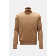 von Braun - Herren - Merino Feinstrick-Rollkragenpullover beige von Braun - Herren - Merino Feinstrick-Rollkragenpullover beige
