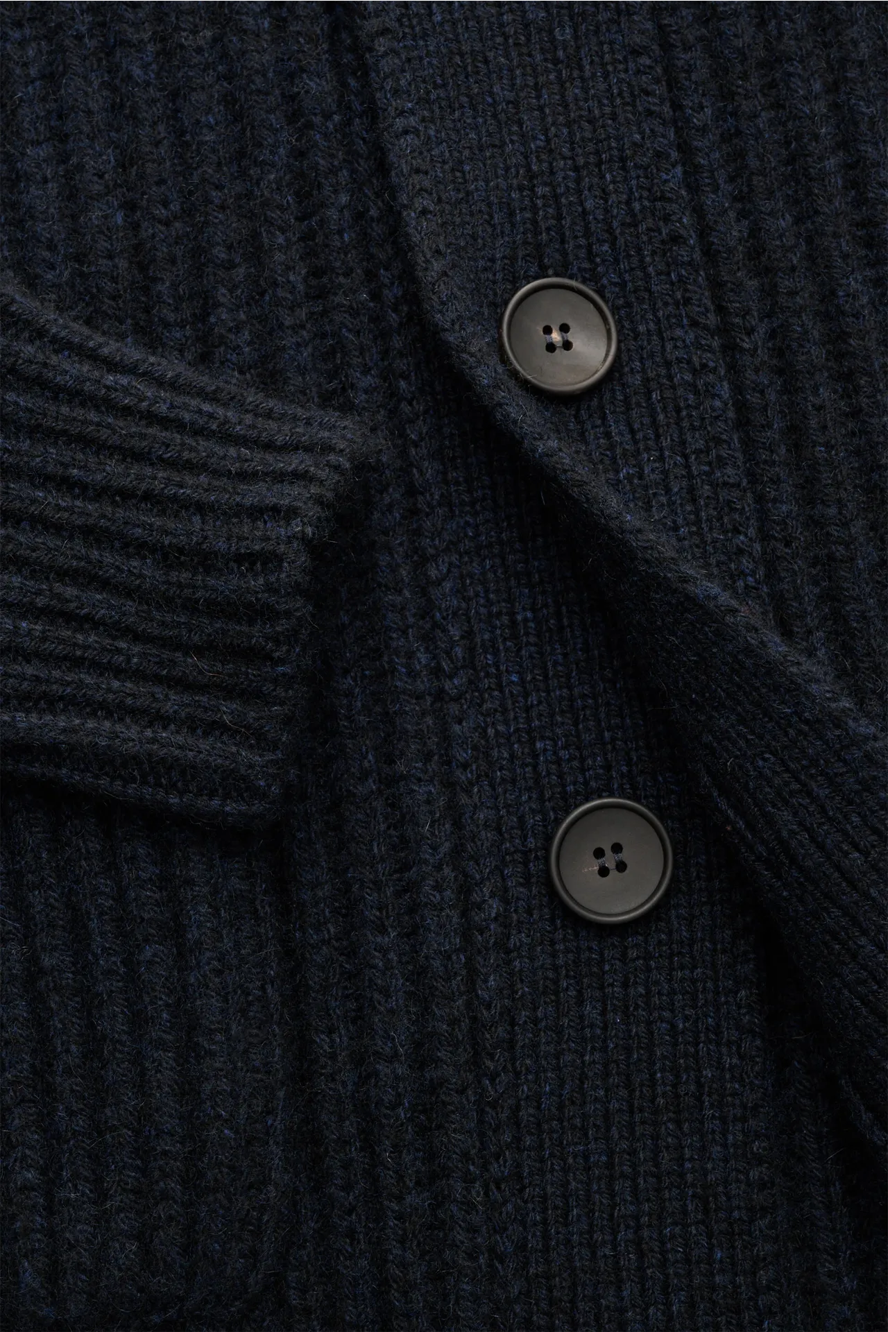 Filippo de Laurentiis - Herren - Cashmere Cardigan navy – Bild 3