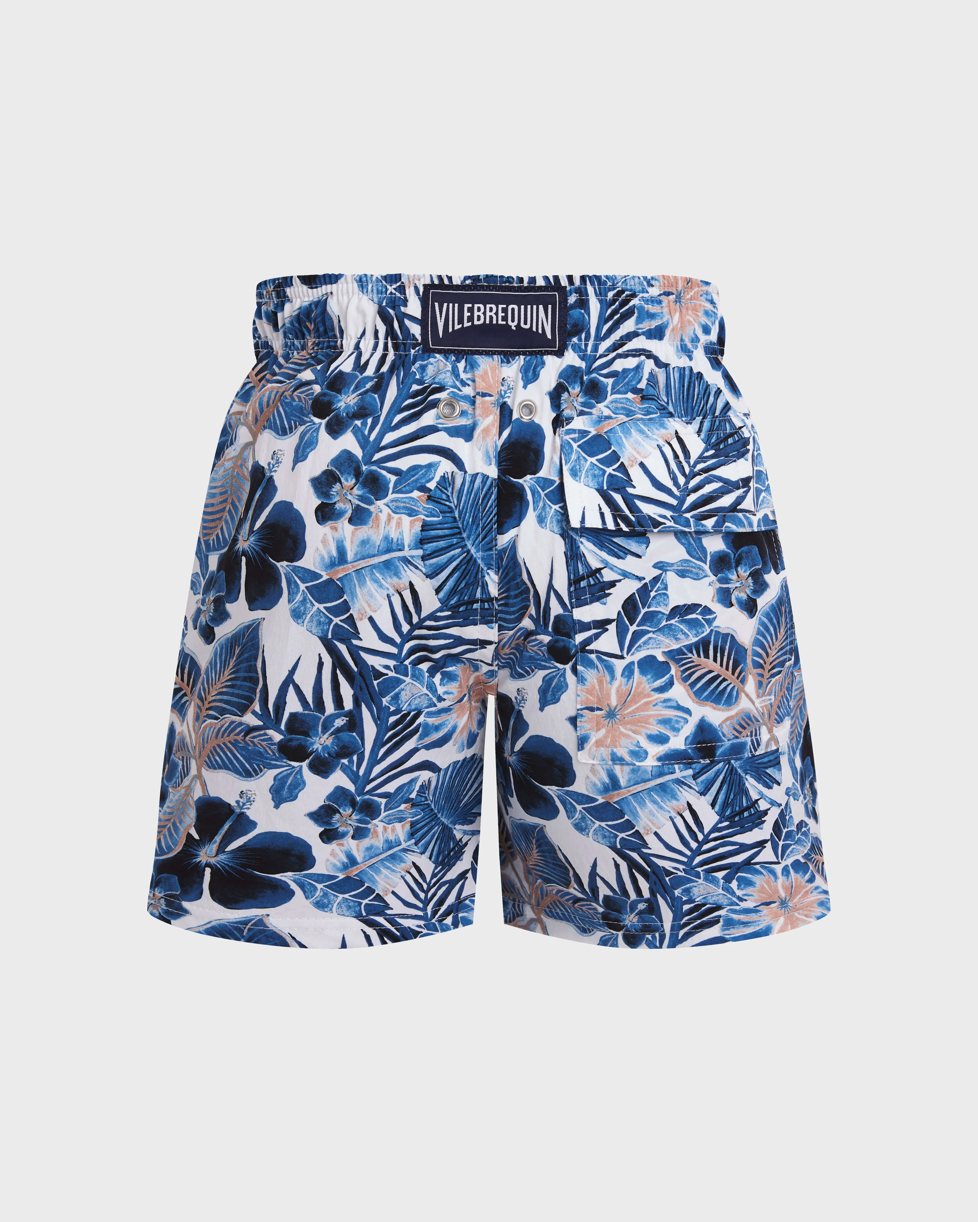Vilebrequin - Island Flowers Stretch-badeshorts Für Jungen - Bademode - Jirise - Weiss - Größe 8 – Bild 2