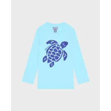 Vilebrequin - Langärmeliger Turtle Rashguard Für Jungen - Rashguard - Glassy-y - Blau - Größe 12 Vilebrequin - Langärmeliger Turtle Rashguard Für Jungen - Rashguard - Glassy-y - Blau - Größe 12