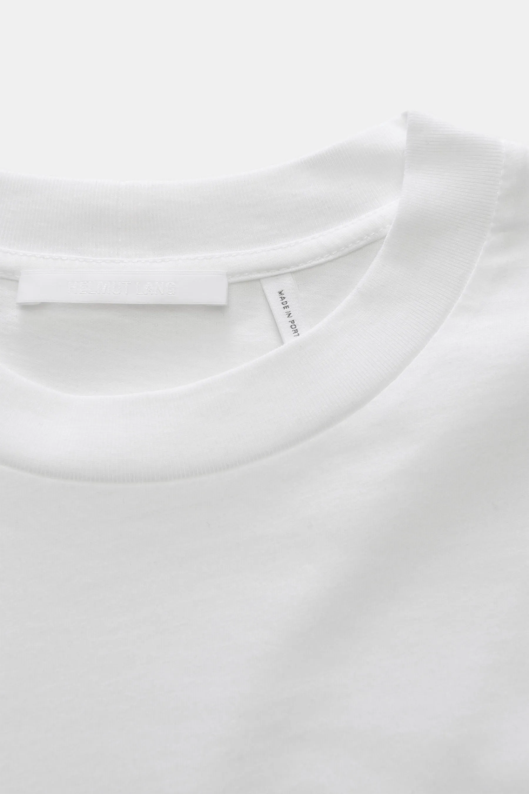 Helmut Lang - Herren - Rundhals-Longsleeve weiß – Bild 2