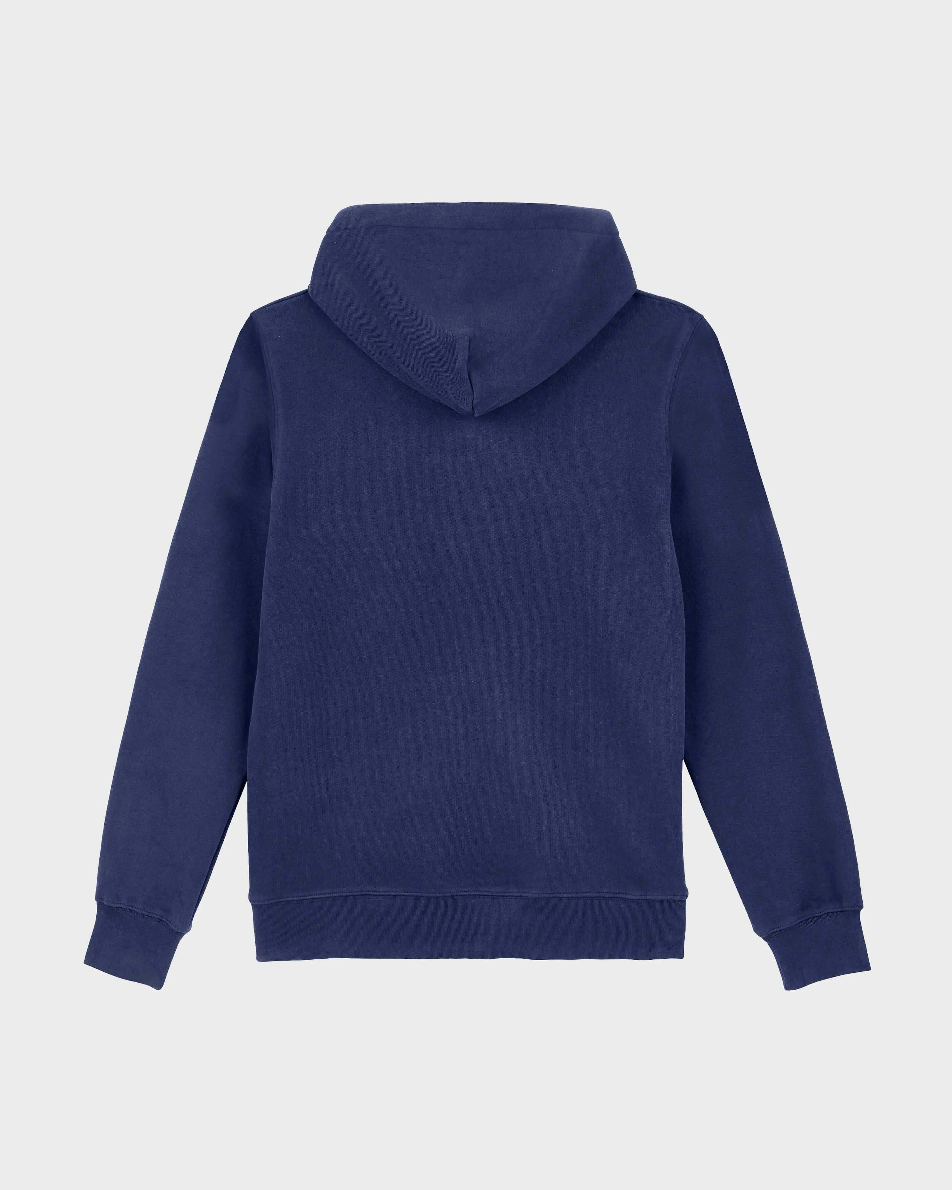Vilebrequin - Solid Kapuzenpullover Aus Baumwolle Für Herren - Sweatshirt - Martin - Blau - Größe S – Bild 2