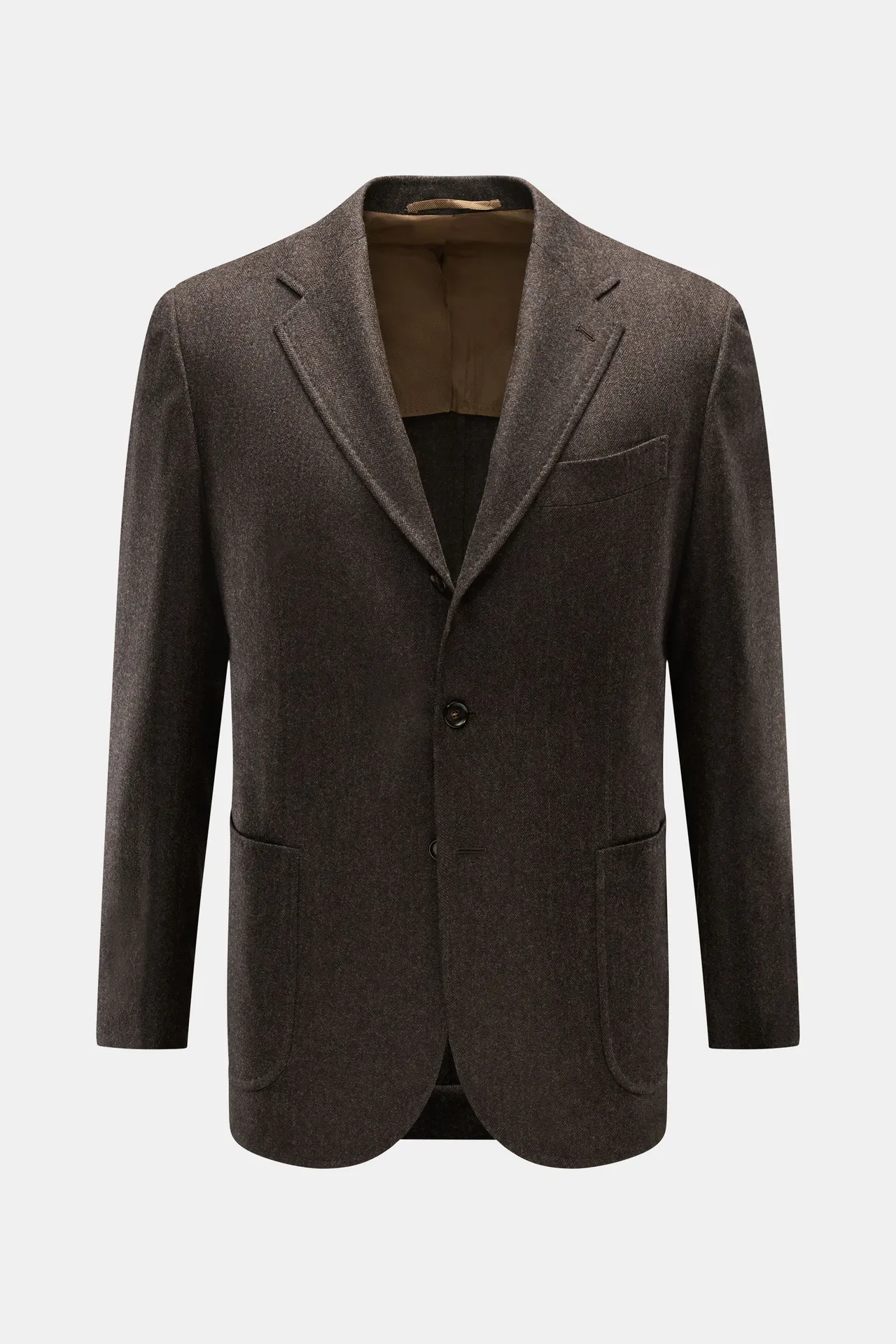 Stile Latino - Herren - Sakko %27Vincenzo%27 dunkelbraun meliert Stile Latino - Herren - Sakko %27Vincenzo%27 dunkelbraun meliert