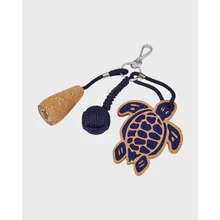 Vilebrequin - Schildkröten-schlüsselanhänger Aus Kork - Schlüsselring - Pretty - Blau - Größe OSFA Vilebrequin - Schildkröten-schlüsselanhänger Aus Kork - Schlüsselring - Pretty - Blau - Größe OSFA