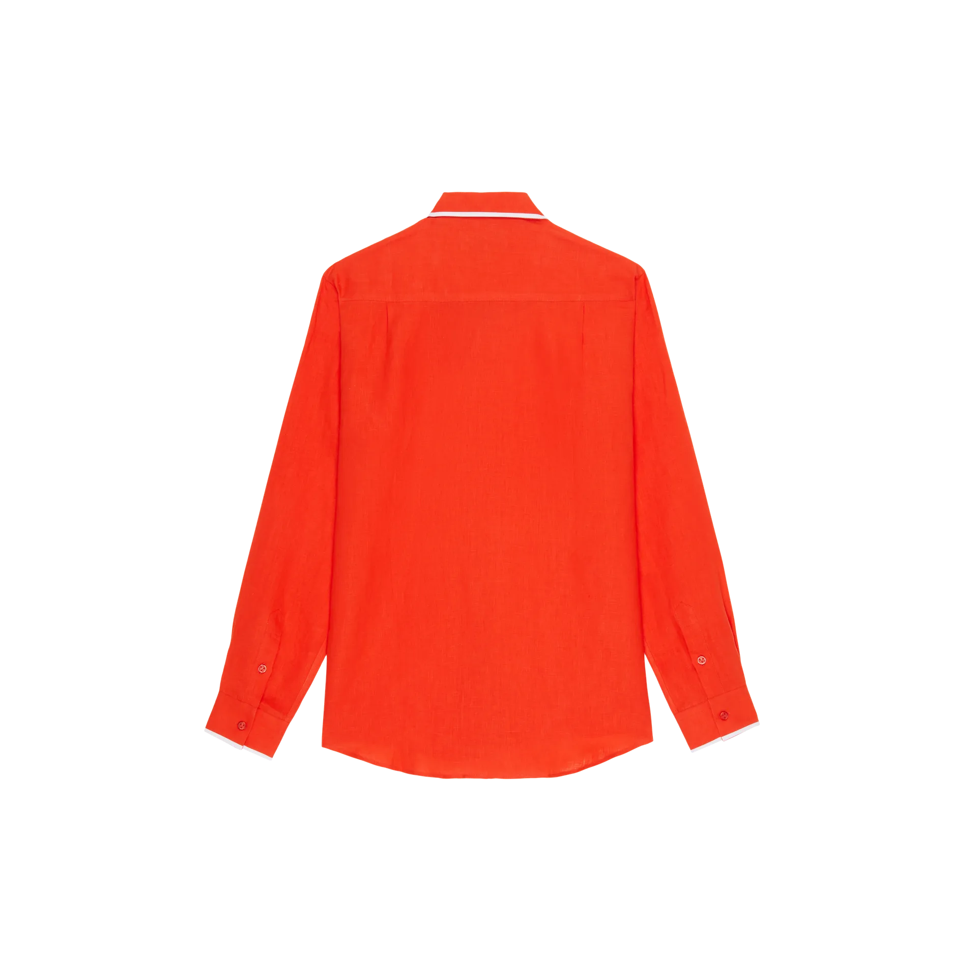 Vilebrequin Vbq Line Leinenhemd Für Herren - Cerfs - Rot - Größe XL – Bild 2