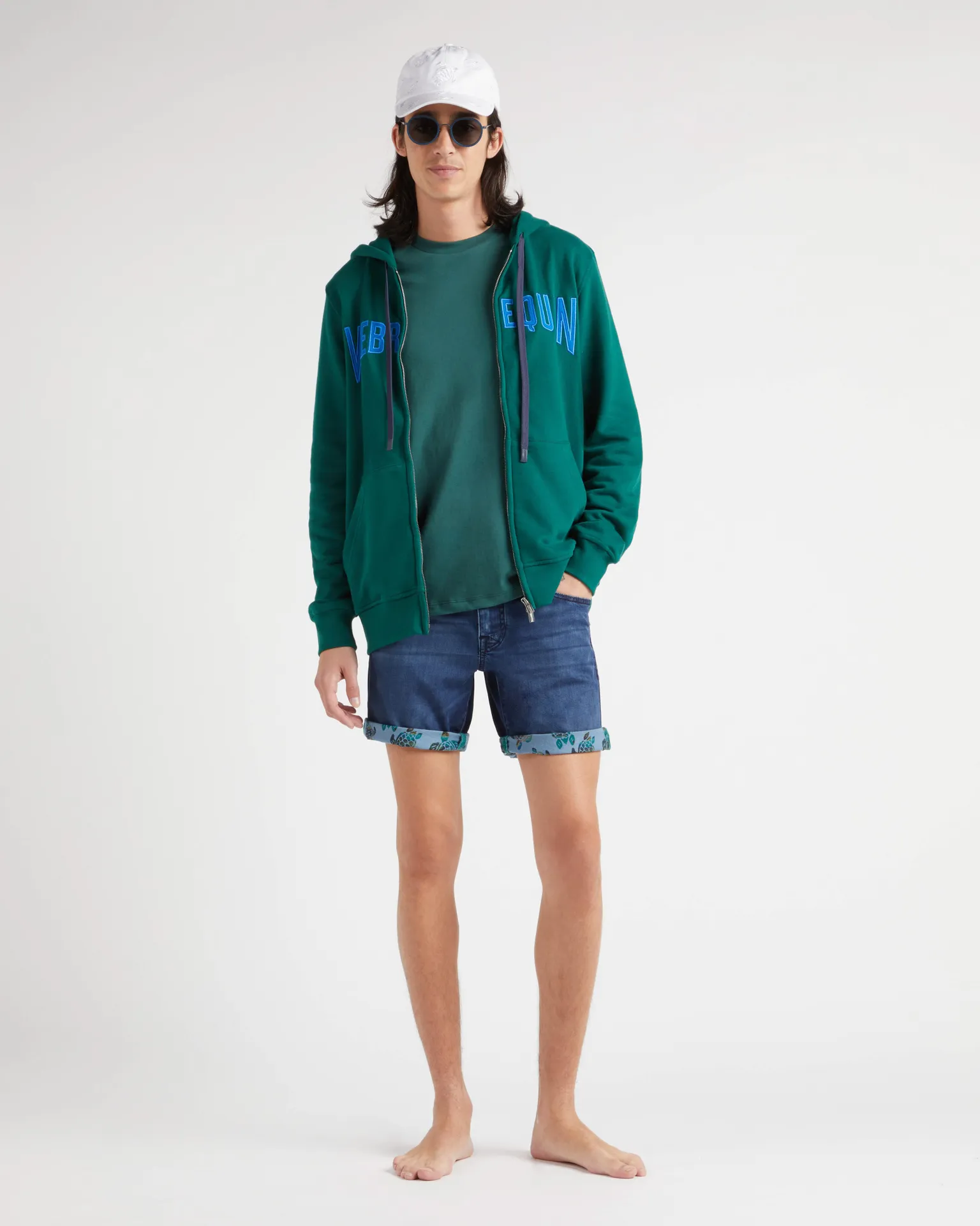 Vilebrequin - Langärmeliges T-shirt Aus Baumwolle Für Herren - T-shirt - Ales - Grün - Größe XXL – Bild 5