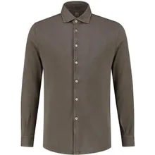 Fedeli - Steve Ml. Piquet Giza Organic Fr. - Größe 46 - braun Fedeli - Steve Ml. Piquet Giza Organic Fr. - Größe 46 - braun