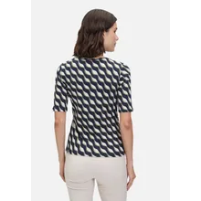 Basic Shirt mit Rippenstruktur Basic Shirt mit Rippenstruktur