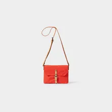 Friday Waxed Cotton Crossbody Bag - Lava Friday Waxed Cotton Crossbody Bag - Lava