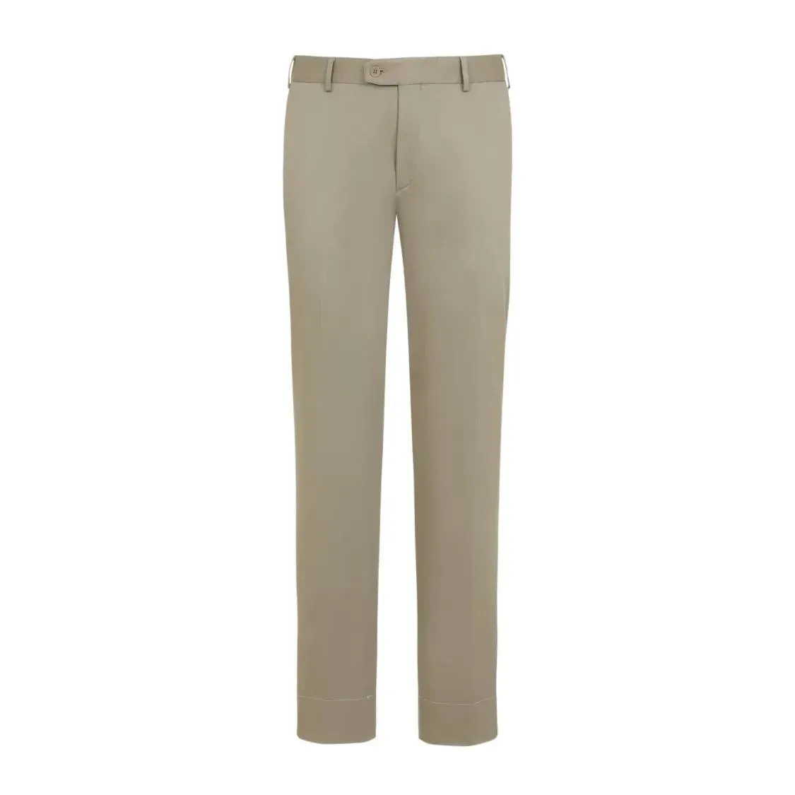 Brioni - Pienza Kaki Cotton Pants - Größe 52 - grau Brioni - Pienza Kaki Cotton Pants - Größe 52 - grau
