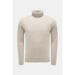 von Braun - Herren - Cashmere Rollkragenpullover beige von Braun - Herren - Cashmere Rollkragenpullover beige