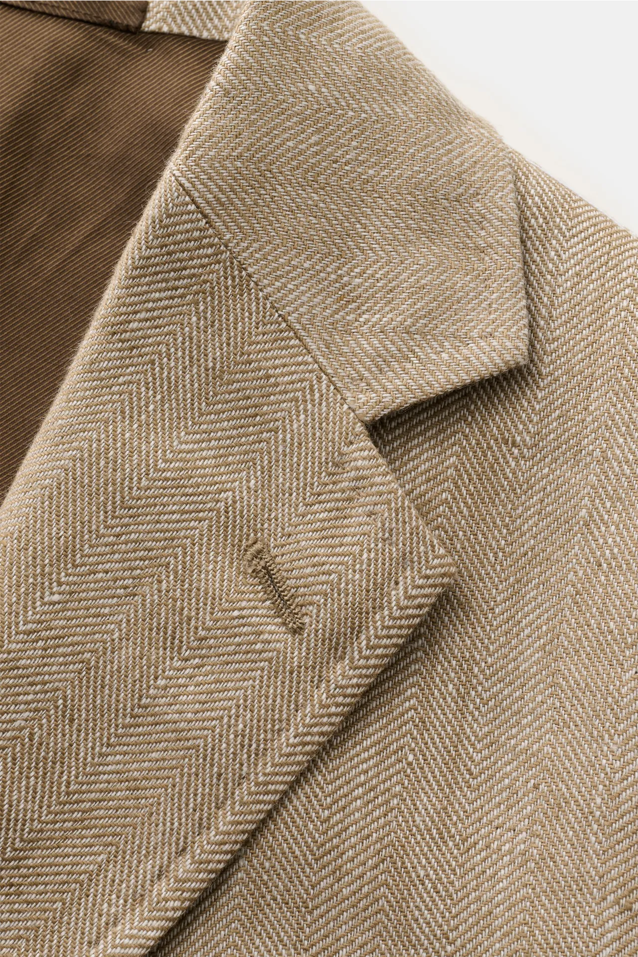 Stile Latino - Herren - Sakko 'Vincenzo' beige gemustert – Bild 5