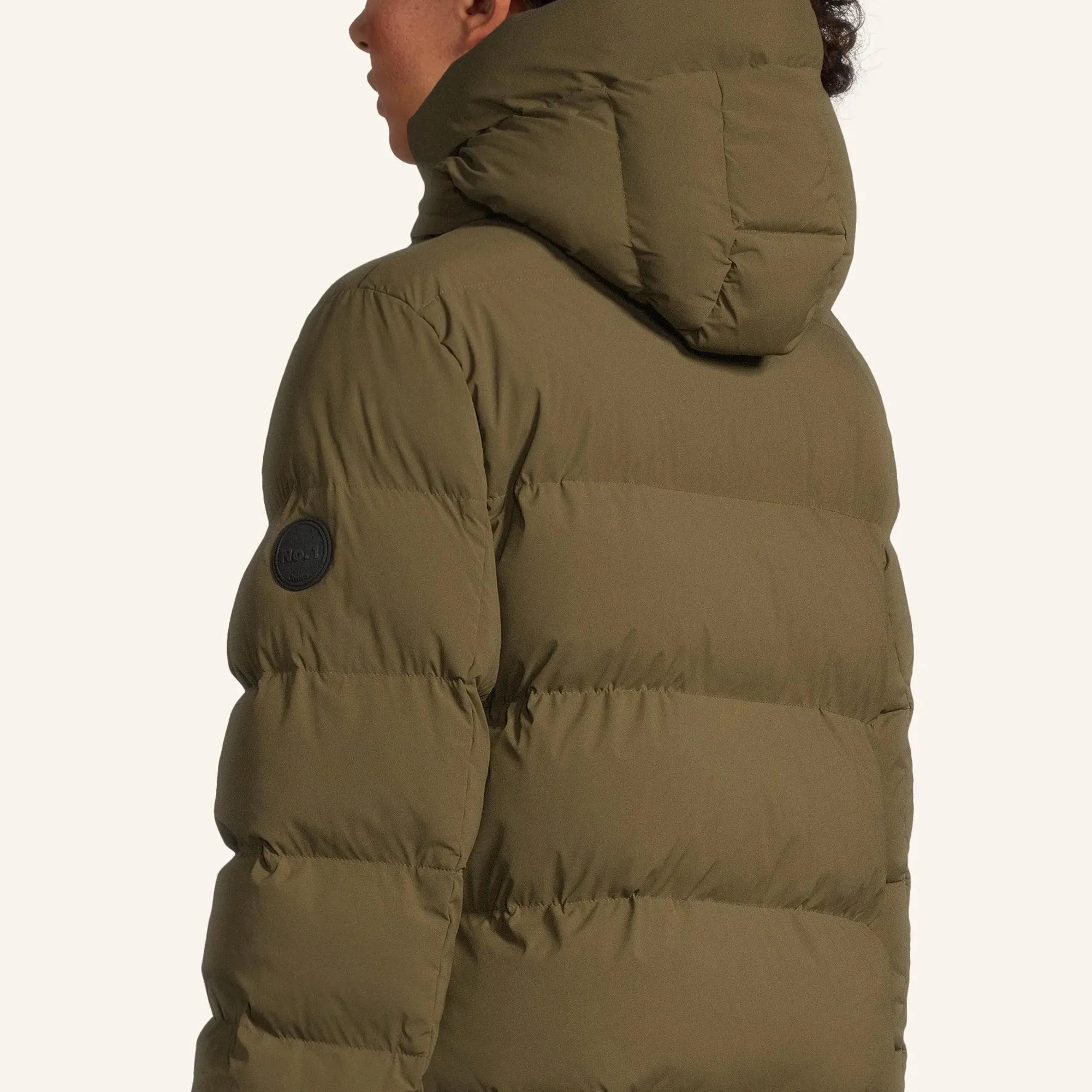 No1 Como - Steppjacke LINDA - Größe M - grün – Bild 2