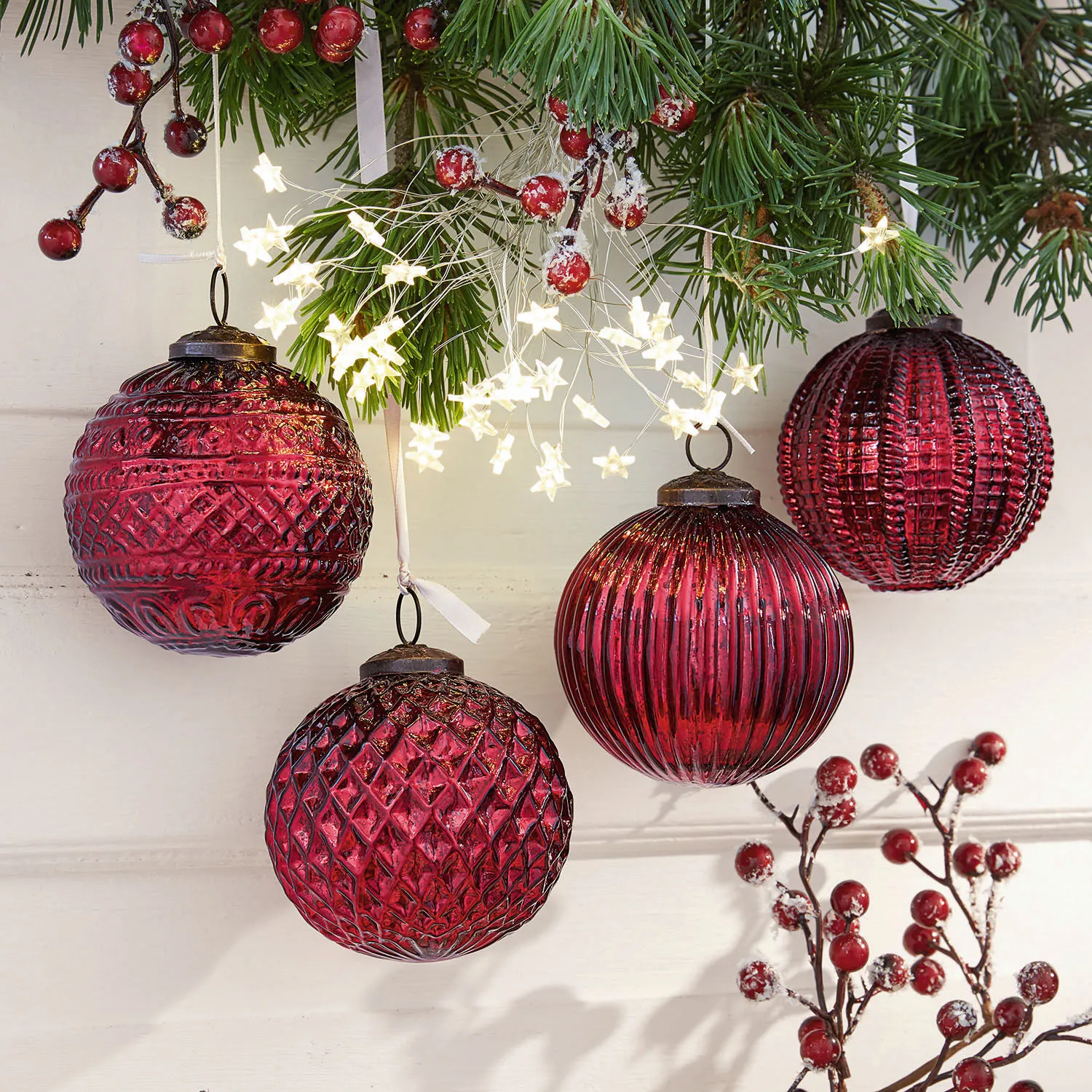 Weihnachtsschmuck 4er Set Ringas Weihnachtsschmuck 4er Set Ringas
