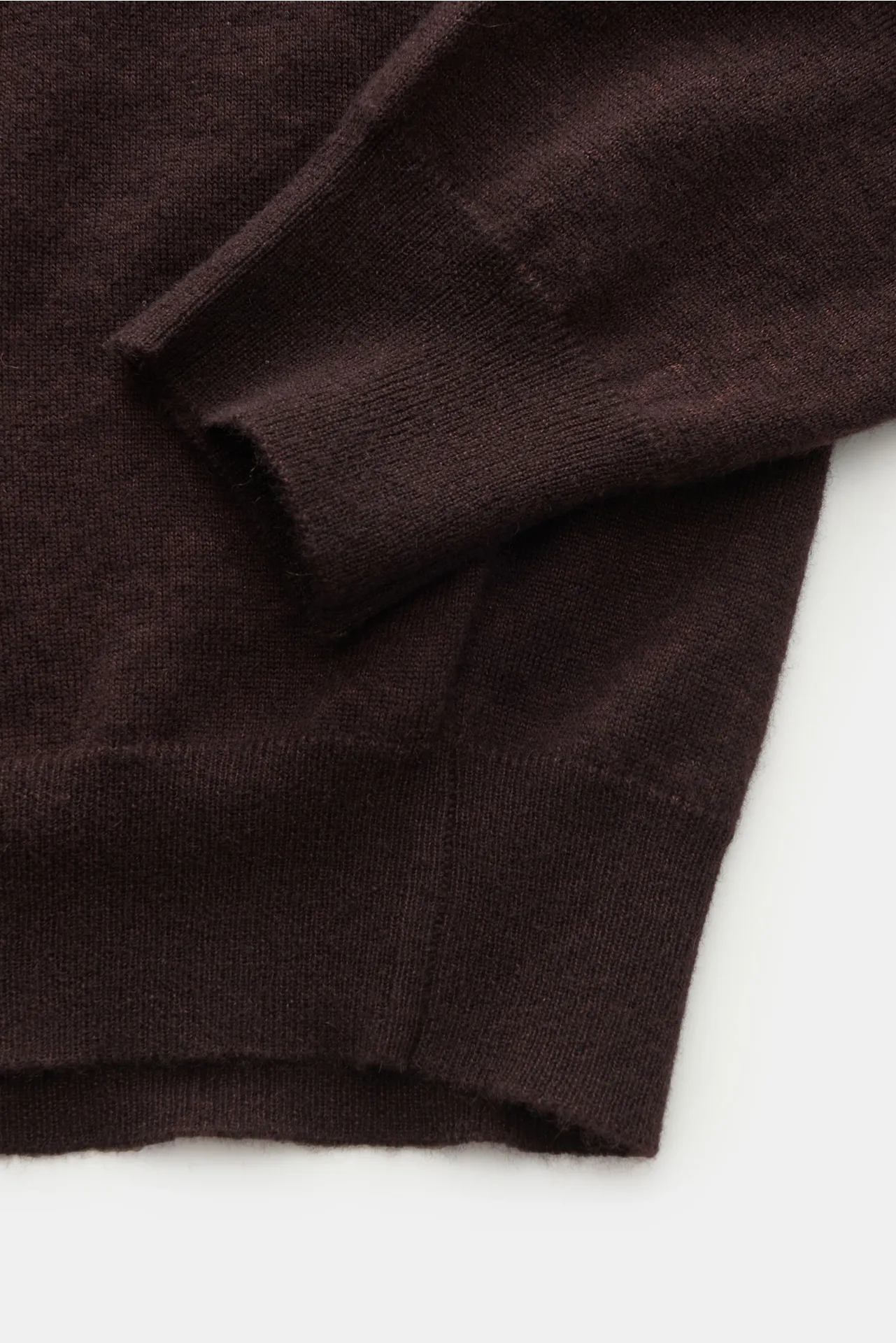 Eddy Monetti - Herren - Rollkragenpullover 'Nirvana' dunkelbraun – Bild 3