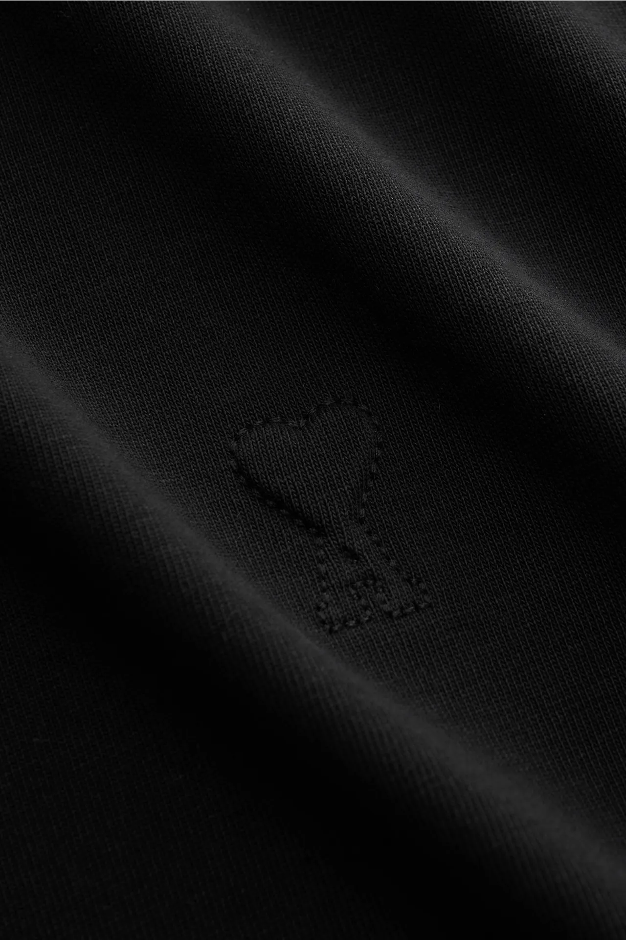 Ami Paris - Herren - Rundhals-T-Shirt dark navy – Bild 4