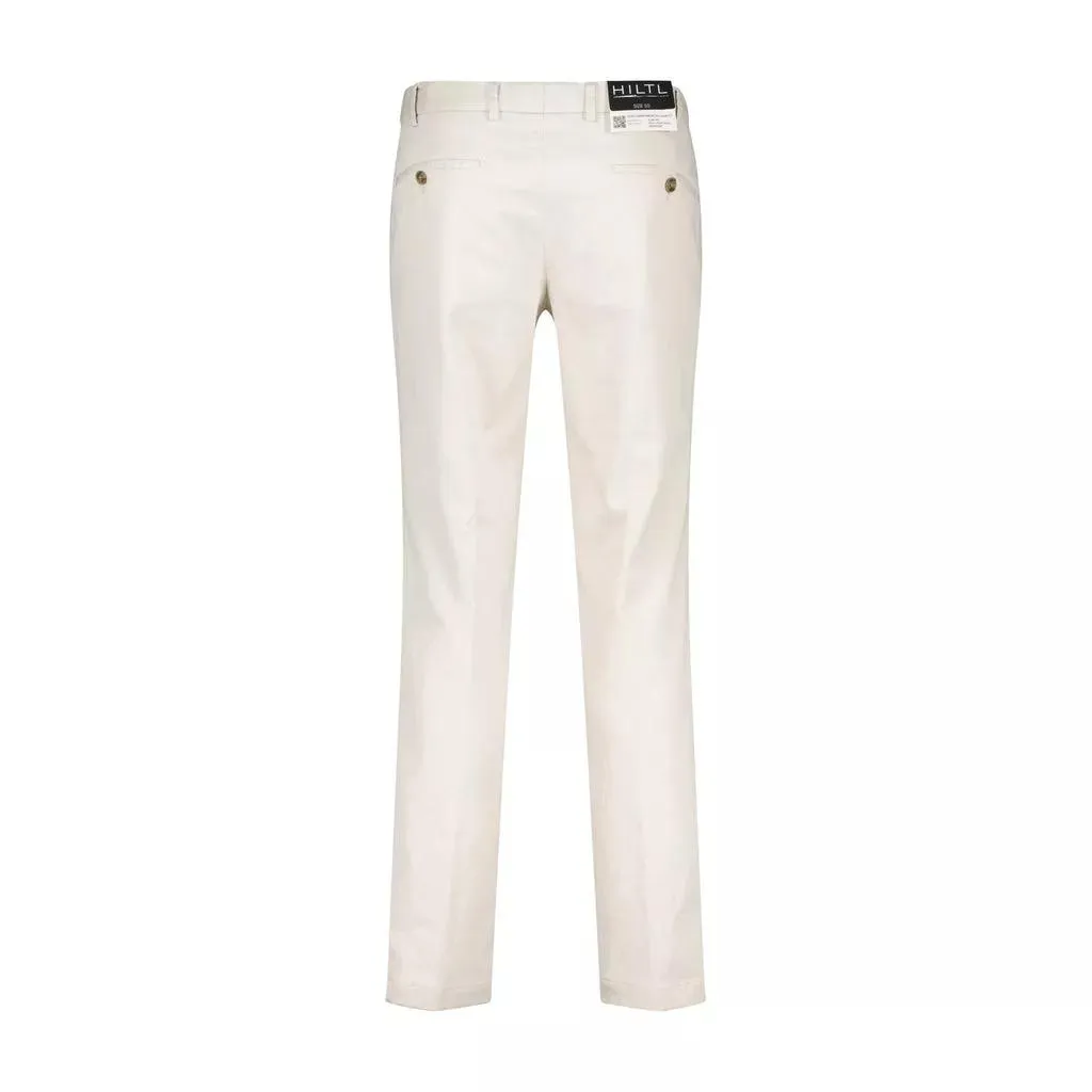 Hiltl - Slim-Fit Baumwollhose - Größe 56 - black – Bild 3