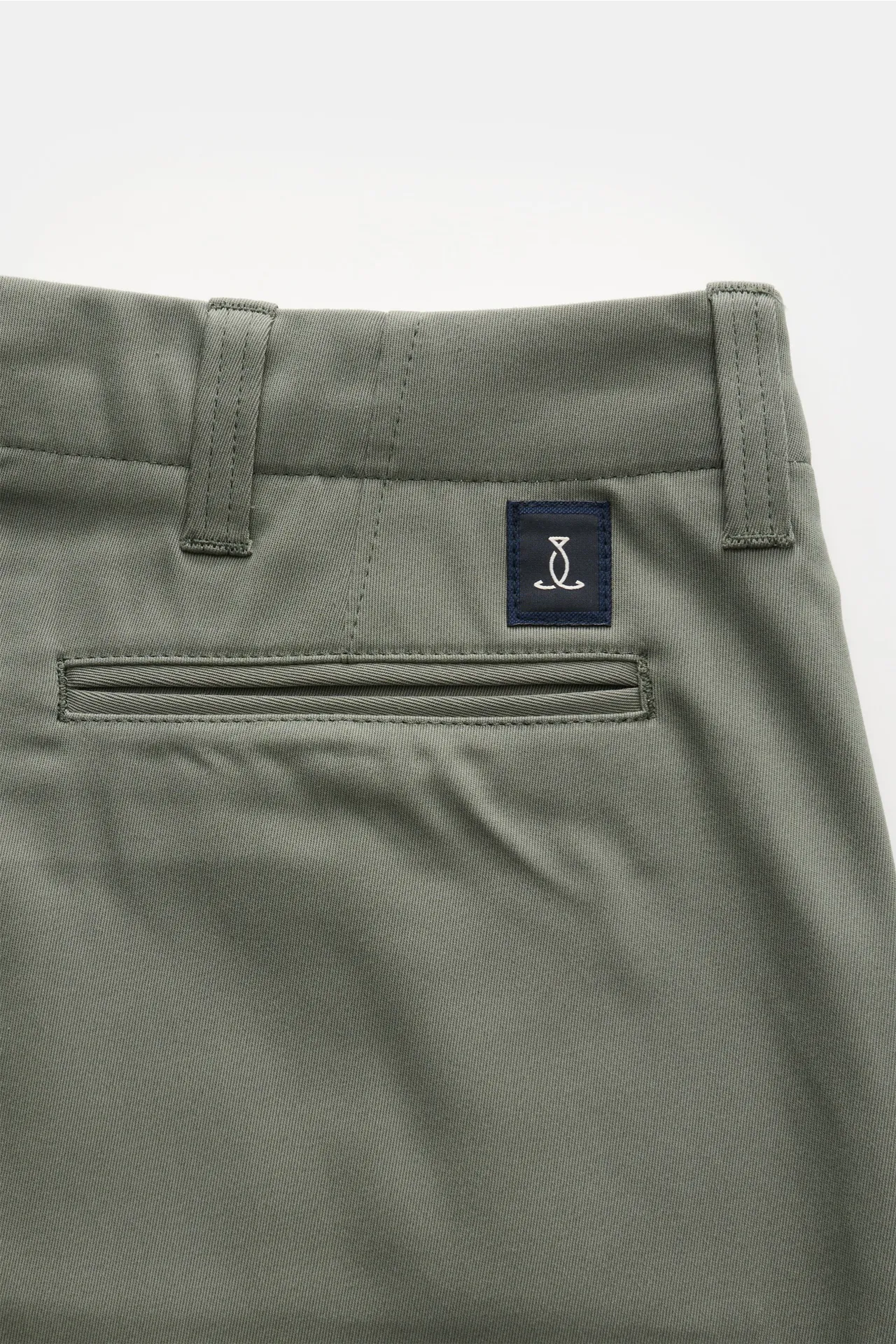 Seafarer - Herren - Baumwollhose 'Yale' graugrün – Bild 3