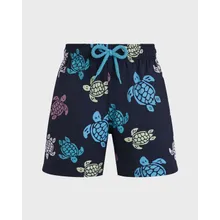 Vilebrequin - Tortues Multicolores Stretch-badeshorts Für Jungen - Bademode - Jirise - Blau - Größe 10 Vilebrequin - Tortues Multicolores Stretch-badeshorts Für Jungen - Bademode - Jirise - Blau - Größe 10
